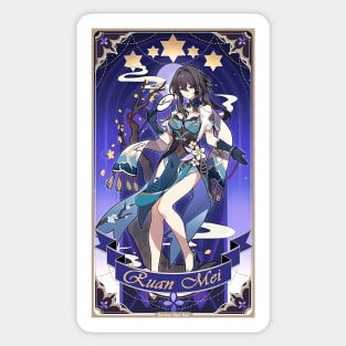 Ruan Mei Revelation Card Honkai Star Rail Sticker